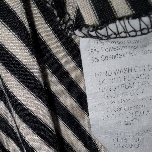 Striped Racerback Maxi Dress - Picture 3 of 5